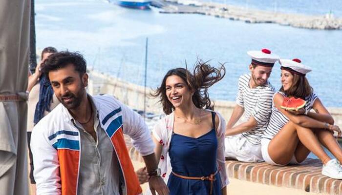 Revealed: Ex-couple Ranbir- Deepika go candid in `Tamasha` first still 