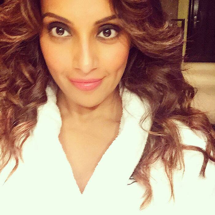 Bipasha Basu ‏:- More Sleep...Less Stress ! Goodnight -instagram