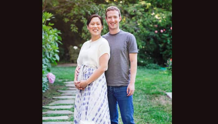 Thumbs up! Mark Zuckerberg and wife Priscilla expecting a baby girl