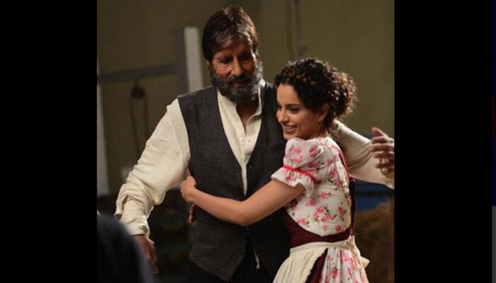 See pics: Amitabh Bachchan excited to work with Kangana Ranaut!