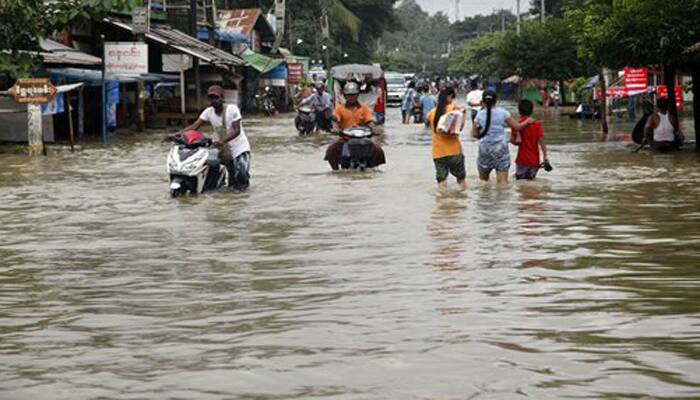 Severe flooding hampers rescue efforts in Myanmar, at least 27 dead