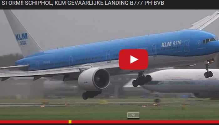 Watch: Passenger plane dangerously oscillates before touching runway