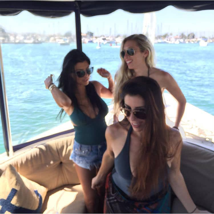 Kourtney Kardashian ‏:- Boating. -twitter