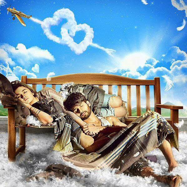 #shahidkapoor and #aliabhatt's first look from the movie #shaandaar. -twitter