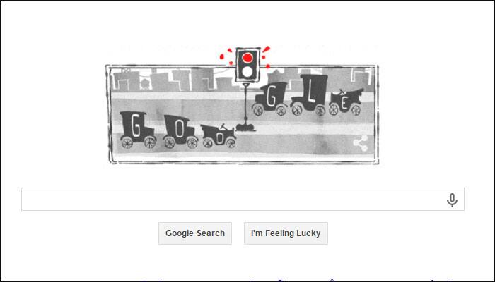 Google marks 101st anniversary of first electric traffic signal with doodle