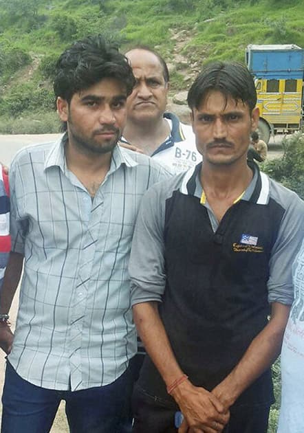 The two bravehearts, who on Wednesday, caught the militant involved in attacks on a BSF convoy, in Udhampur district of Jammu and Kashmir