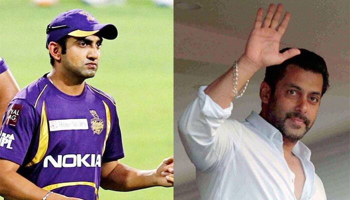 Salman Khan, Gautam Gambhir turn relatives?