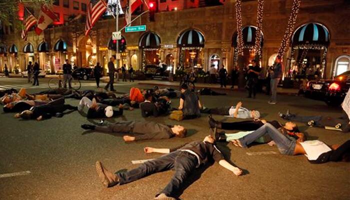 March in Ferguson on eve of first anniversary of Brown death 