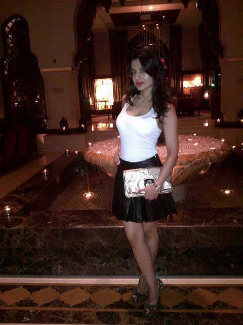 ameesha patel :- Night out at coya tonite in dubai -twitter