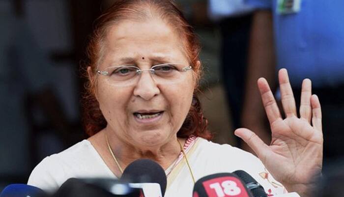 Speaker Sumitra Mahajan asks Lok Sabha TV to air live footage of protest by Congress MPs