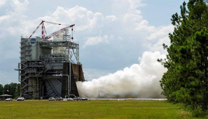 NASA to test Space Launch System rocket engine today