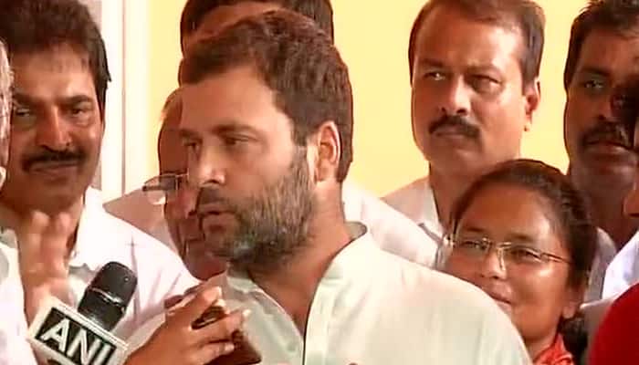 I am here to protect this nation from RSS, Narendra Modi: Rahul Gandhi