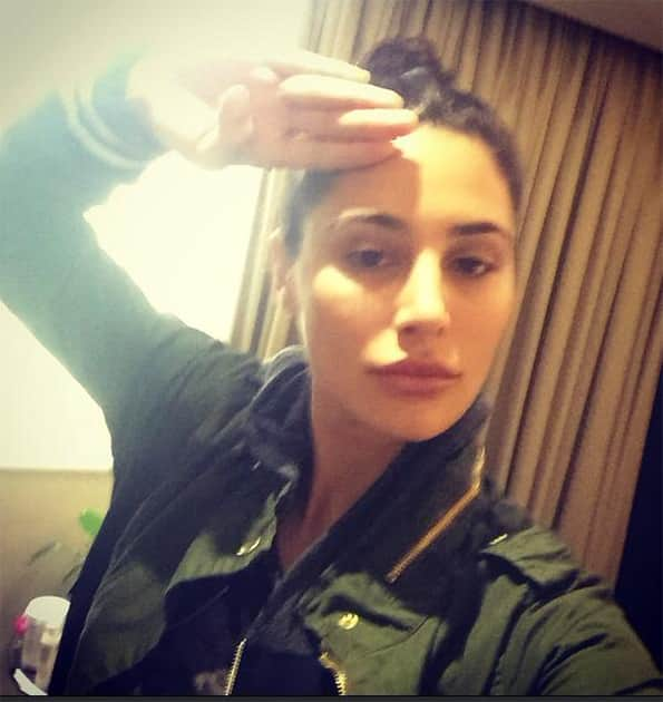 #SaluteSelfie Honoring the Brave & dedicated members of the Armed forces. #Respect #India #Serve&Protect  Twitter@NargisFakhri