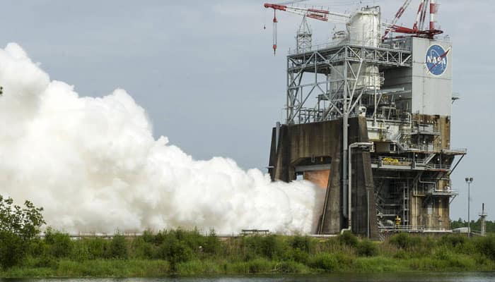 NASA&#039;s engine for next-generation rocket test-fired