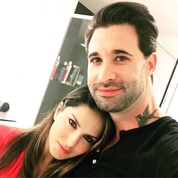 Match made in heaven @DanielWeber99 - Twitter@SunnyLeone