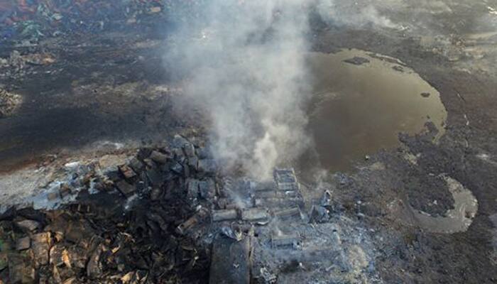 China blasts toll rises to 112, more than 90 still missing