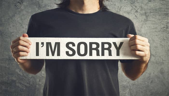 An app that effectively expresses apologies