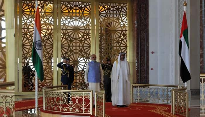 Narendra Modi in UAE: PM visits Sheikh Zayed Grand mosque, meets Indian workers