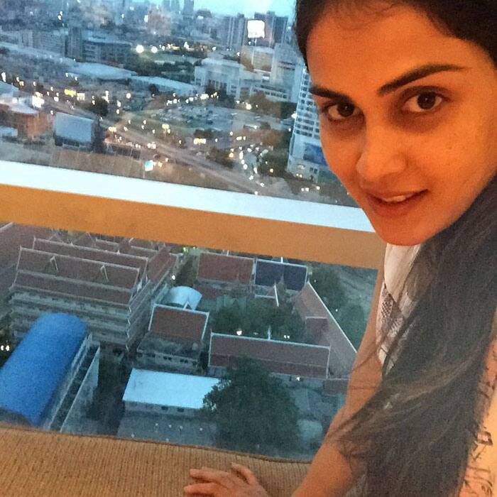 Genelia Deshmukh ‏@:- Bangkok -instagram
