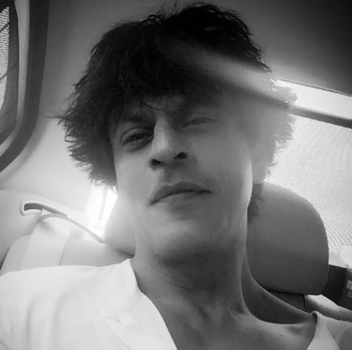 Shah Rukh Khan :- Control ur mind,ur destiny,control ur life...Nonsense. I can't even control my gravity defying hair in the mornings! -twitter