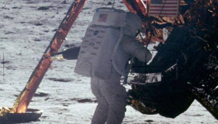 Watch: Neil Armstrong narrating his historic &#039;moon landing&#039;