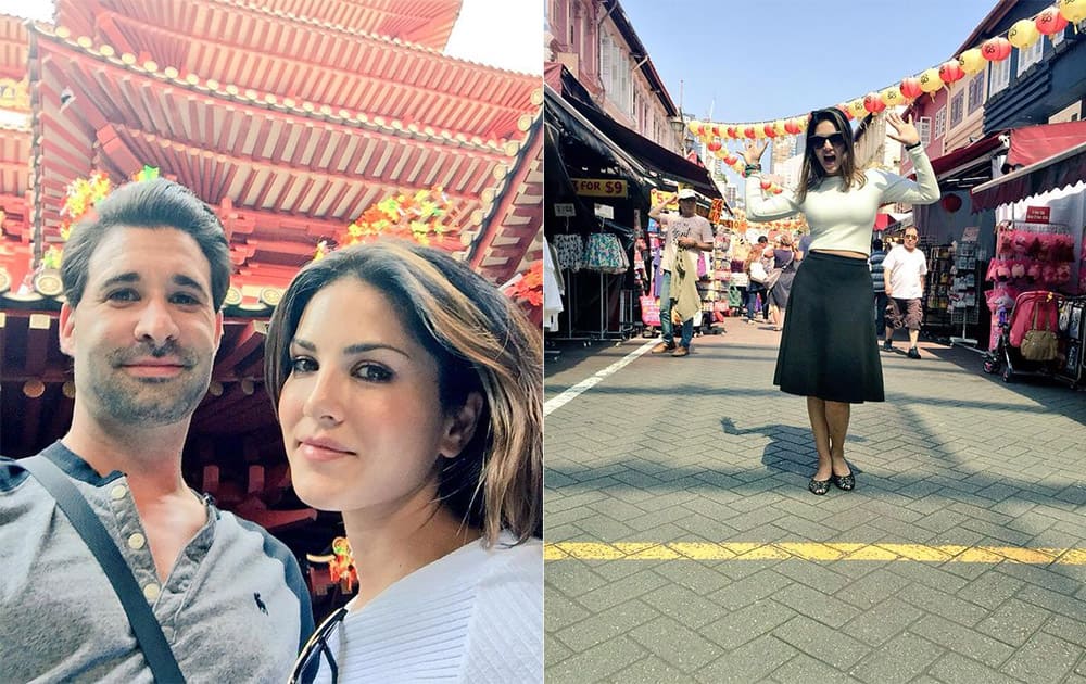 Love china town in any country! @DanielWeber99 - Twitter@SunnyLeone