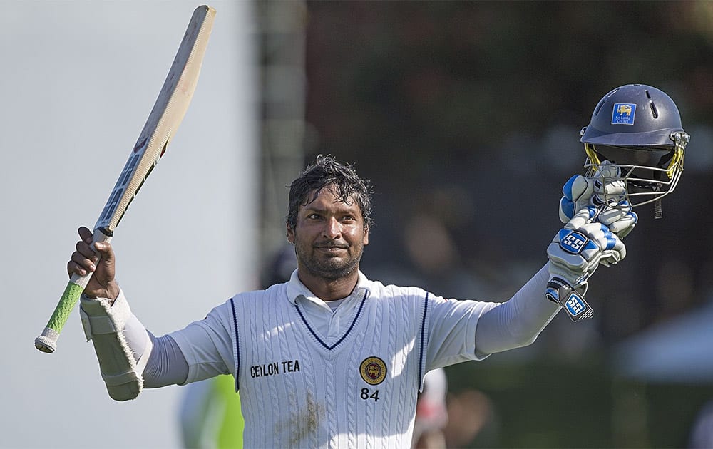 Kumar Sangakkara's farewell Test