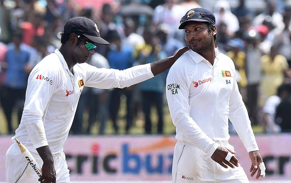 Kumar Sangakkara's farewell Test