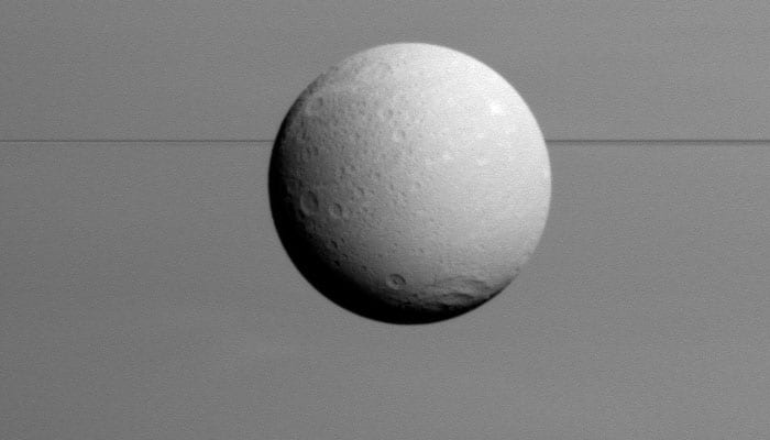 Watch: NASA releases incredible images of Saturn&#039;s moon Dione