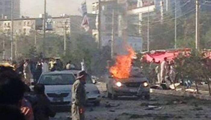 Suicide bombing in Kabul leaves at least 12 dead, many injured