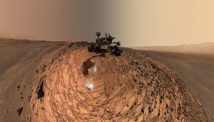 Check out the latest selfie from NASA&#039;s Curiosity Mars rover!