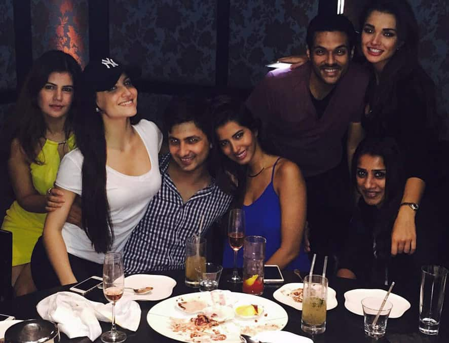 Elli Avram :- Birthday dinner with the most adorable and super funny Adrian Only one special missing in this… -instagram 