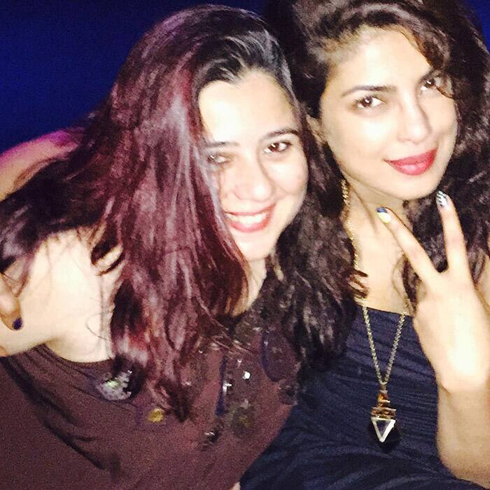 PRIYANKA ‏:- Happy bday @shrishtiarya !! Love u loads and know u r in my thoughts always! Have a wonderful year.… -instagram