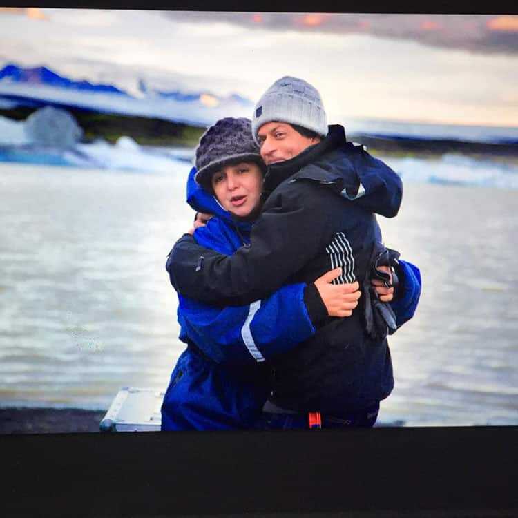 Dilwale in Iceland -twitter@TheFarahKhan