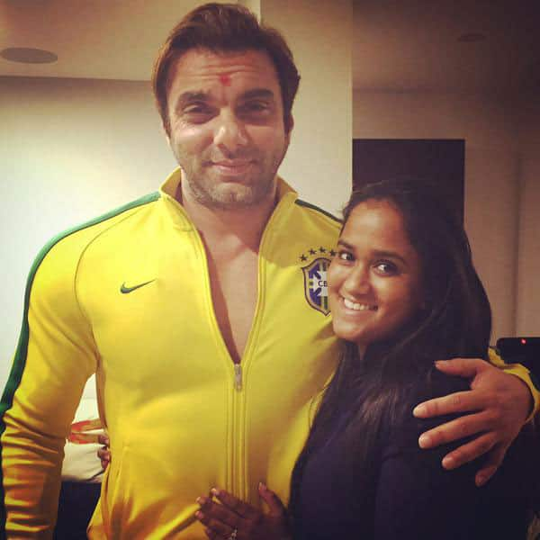 Arpita Khan Sharma :- My brother , My friend , My favourite ! -Twitter