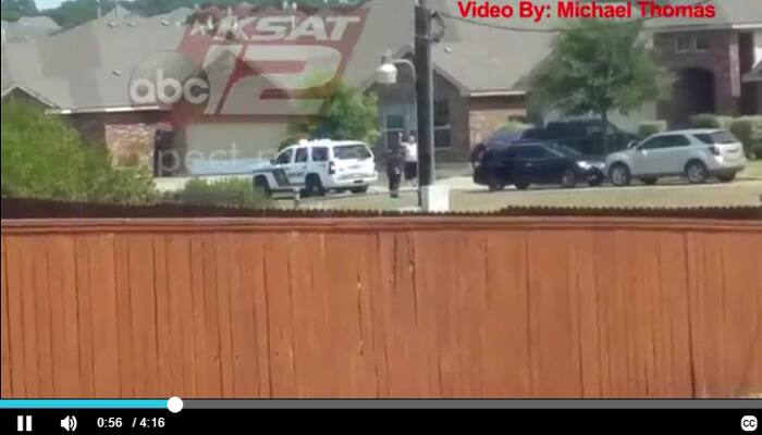 Watch: Phone video shows US police shooting man who had his hands raised up