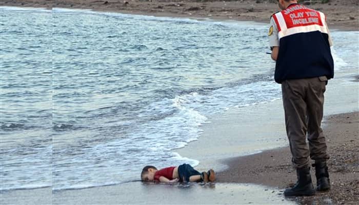 Syrian boy, 3, lying dead on Turkish beach: A picture worth a trillion tears!