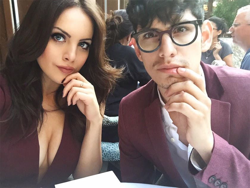 The maroon twins. @MattBennett. Twitter@LizGillies