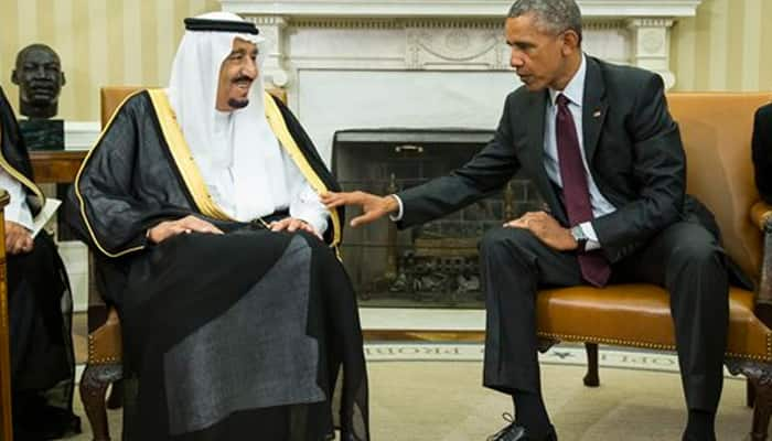 US President Barack Obama, Saudi King Salman put warm gloss over differences