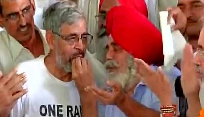 OROP stir: Hunger strike called off by veterans after PM Modi&#039;s reassurance