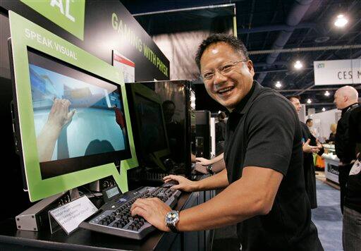 No. 10: Jen-Hsun Huang, Nvidia ($31.4 million)