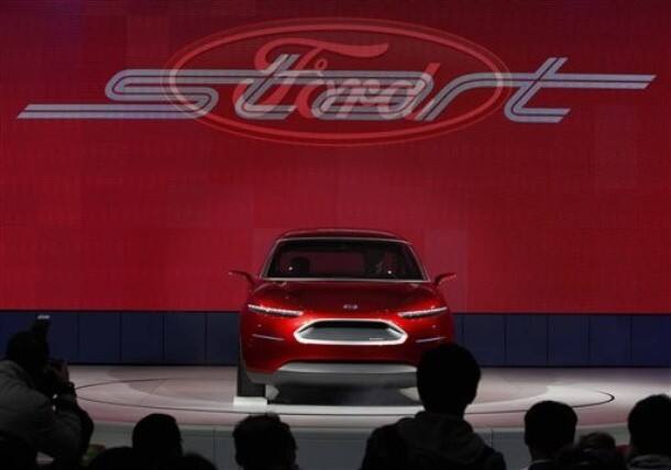 Ford Motor Co. launches the Start concept car during Beijing auto show