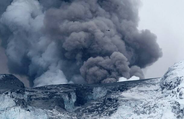 On April 19, 2010, Eyjafjallajokull volcano in Iceland erupted sending ashes across European sky