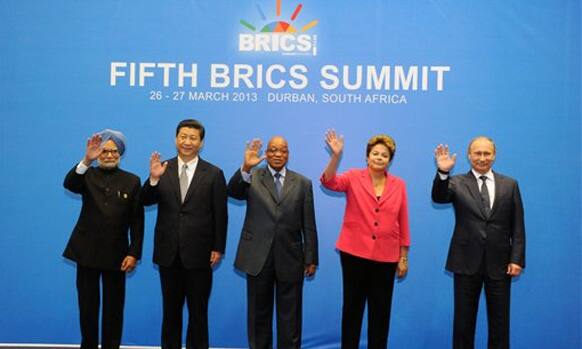 Heads of State of BRICS nations meet in the South Africa city of Durban for the two-day summit. 