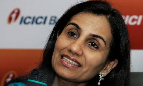 1) Chanda Kochhar (ICICI Bank MD and CEO)