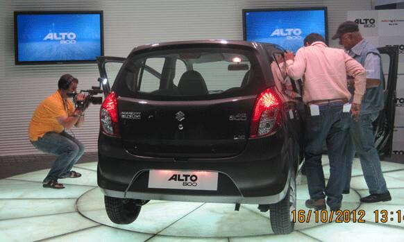 Maruti Suzuki India unveiled its brand new Maruti Alto 800 in New Delhi on Tuesday.