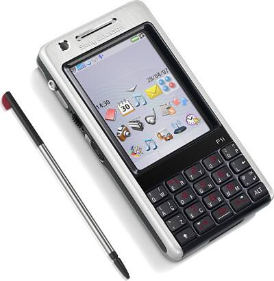 Sony Ericsson P1i. Slimmer than its predecessors in design but not on features. Price Rs 16,000.