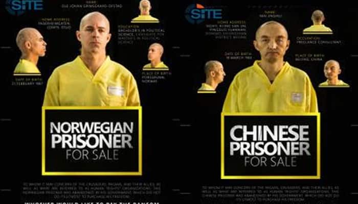 ISIS puts Norwegian, Chinese hostages up &#039;FOR SALE&#039;, with &#039;limited time offer&#039;