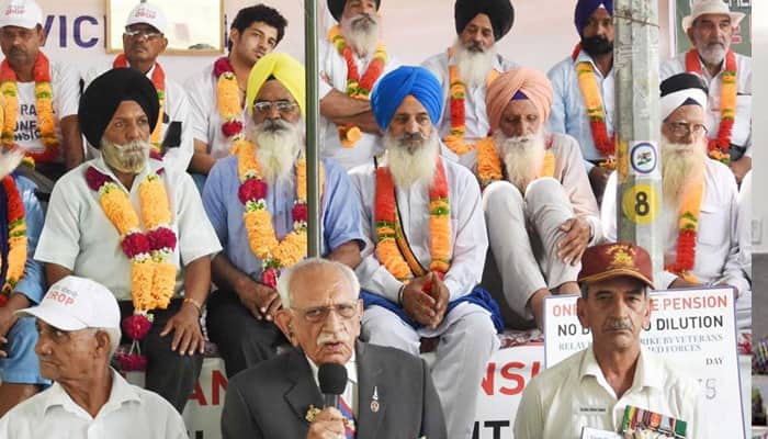 OROP: Broken-up veterans to go ahead with protest rally