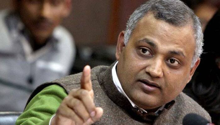 Another notice to be issued to ex-Delhi law minister Somnath Bharti